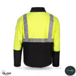 Bluza ochronna polarowa odblask DUO(żółto czarna)produkt Gondpol - 2