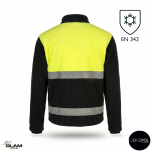 Bluza ochronna polarowa odblask DUO(żółto czarna)produkt Gondpol - 2