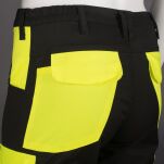 Spodnie ochronne multifunkcyjne odblaskowe ORION(czarno-żółte certyfikat)produkt Gondpol - 3