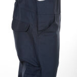 Spodnie ochronne trudnopalne antystatyczne wzmacniane z odblaskiem(granat certyfikat)-produkt Gondpol - 4