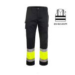 Ubranie ochronne z odblaskiem GRYF( bluza spodnie pasek lub szelki czarno żółty)produkt Gondpol - 4