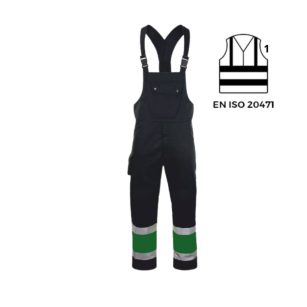 Spodnie ochronne  z odblaskiem ogrodniczki GRYF(czaro zielone)produkt Gondpol