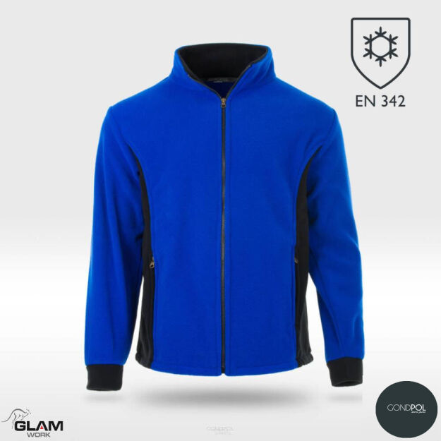 Bluza ochronna polarowa PANDA( niebiesko czarne)produkt Gondpol