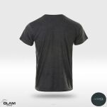 T-SHIRT bawełniany ciemny grafit - 2