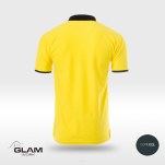 Koszulka ochronna polo bawełna żółto-czarna - Gondpol - 2