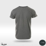 T-shirt ciemno szary 100% bawełna - 2