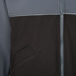 Kurtka ochronna ocieplana sofshell DUO(popiel czarna)-produkt Gondpol - 4