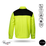 Bluza ORION multifunkcyjna żółto-czarna - 2