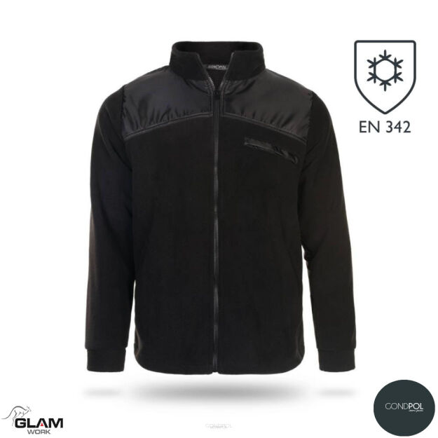 Bluza ochronna polarowa PANDA(czarna)produkt Gondpol