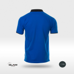 Koszulka  ochronna polo bawełniana niebiesko-czarna - Gondpol - 2