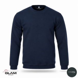 Bluza dzianinowa granatowa