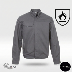 Bluza ochronna trudnopalna dla spawacza(popiel)-produkt Gondpol