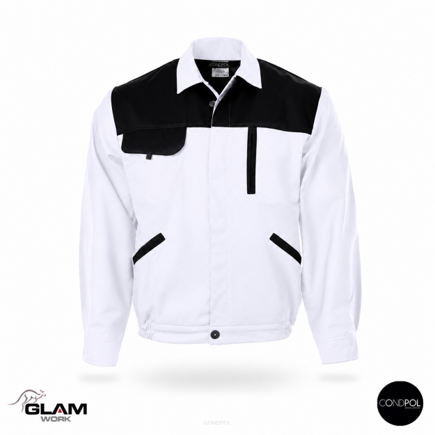 Bluza ORION biało-czarna