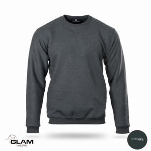 Bluza dzianinowa grafitowa