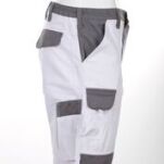 Spodenki ochronne krótkie ORION (biało-popiel)-produkt Gondpol - 2