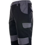 Spodnie ochronne pasek ORION(czarne-popiel)produkt Gondpol - 3