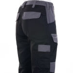 Spodnie ochronne pasek ORION(czarne-popiel)produkt Gondpol - 4