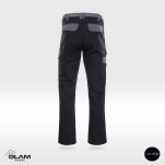 Spodnie ochronne pasek ORION(czarne-popiel)produkt Gondpol - 2