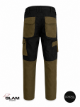 Spodnie ORION PREMIUM oliwka czarne - 2