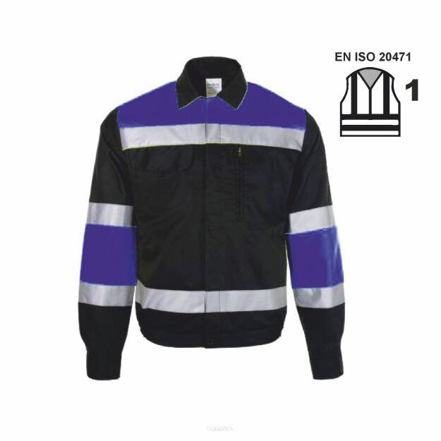 Bluza ochronna odblaskowa GRYF(czarno-niebieska)produkt Gondpol