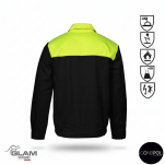 Bluza ochronna orion multifunkcyjna czarno-żółta (certyfikat)-produkt Gondpol - 2