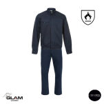 Ubranie ochronne trudnopalne granatowe (bluza spodnie ogrodniczki lub pasek)produkt Gondpol - 2