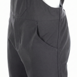 Spodnie ochronne trudnopalne ogrodniczki dla spawacza(popiel)-produkt Gondpol - 3