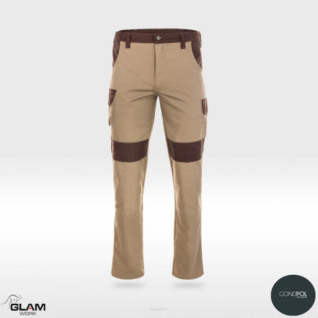 Spodnie ochronne ORION(safari-czekolada)produkt Gondpol