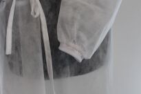 Fartuch ochronny jednorazowy wiązany - 30 g - 2