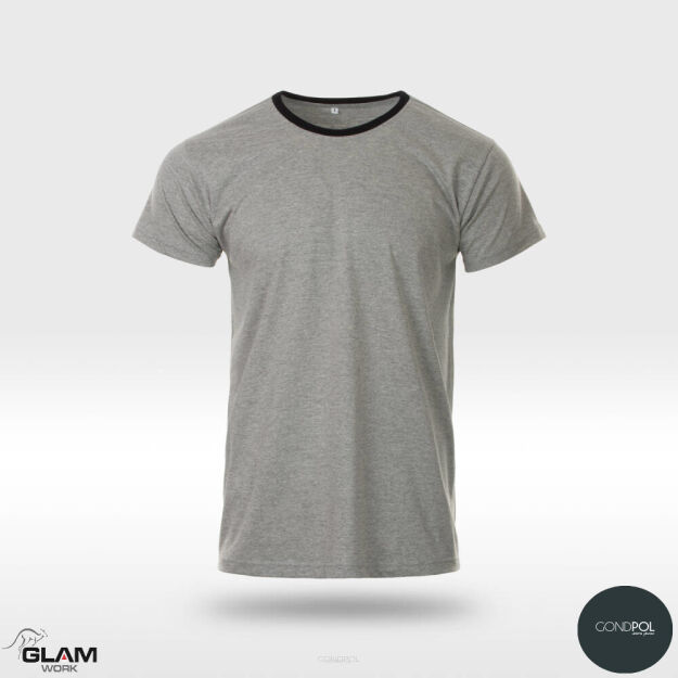 T-shirt szary 100% bawełna