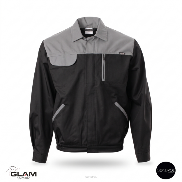 Bluza ORION czarna-popiel