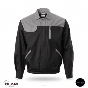 Bluza ORION czarna-popiel