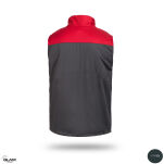 Bezrękawnik ochronny ocieplany polarem PANDA(popiel czerwona)produkt Gondpol - 2