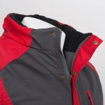 Bezrękawnik ochronny ocieplany polarem PANDA(popiel czerwona)produkt Gondpol - 3