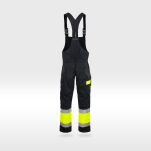 Spodnie ochronne ocieplane z odblaskiem GRYF(żółte-czarne)produkt Gondpol - 3