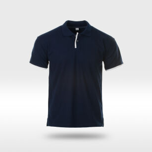 Koszulka polo granatowa 100% bawełna
