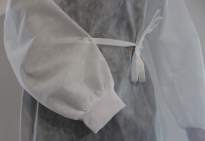 Fartuch ochronny jednorazowy wiązany - 60 g - 2