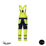 Spodnie ochronne  duo odblaskowe GRYF(granatowo-żółte)-produkt Gondpol - 2