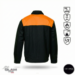 Bluza ochronna orion multifunkcyjna czarno-pomarańczowa(certyfikat)-produkt Gondpol - 2