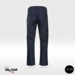 Spodnie ochronne trudnopalne wzmacniane ORION(pasek granat)-produkt Gondpol - 2