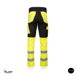 Spodnie ochronne odblaskowe GRYF(czarno-żółte)produkt Gondpol - 2