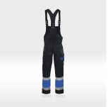 Spodnie ochronne z odblaskiem ogrodniczki GRYF(czarno niebieskie) - produkt Gondpol - 2
