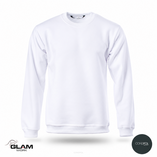 Bluza dzianinowa biała