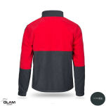 Bluza ochronna polarowa DUO(czerwono-szara)-produkt Gondpol - 2