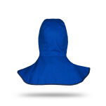 Kaptur ochronny z tkaniny trudnopalnej dla spawacza(niebieski)produkt GONDPOL - 2