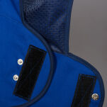 Kaptur ochronny z tkaniny trudnopalnej dla spawacza(niebieski)produkt GONDPOL - 3