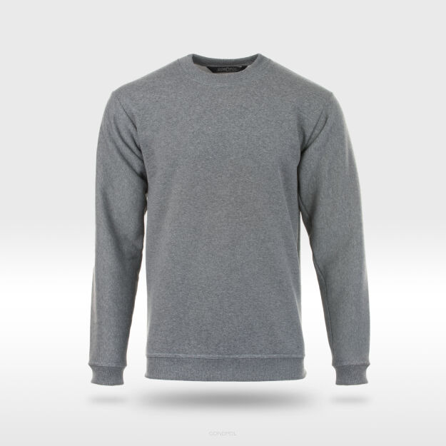 Bluza dzianinowa szara 