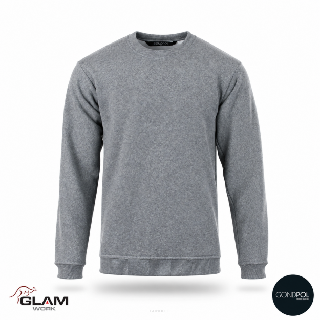 Bluza dzianinowa popiel