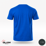 T-SHIRT bawełniany niebieski - 2