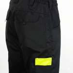 Spodnie ochronne ocieplane z odblaskiem GRYF(żółte-czarne)  pasek-produkt Gondpol - 3